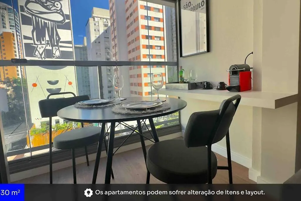 Appartamento 041 - Rentaqui Parkside Jardim Paulista Comfort San Paolo